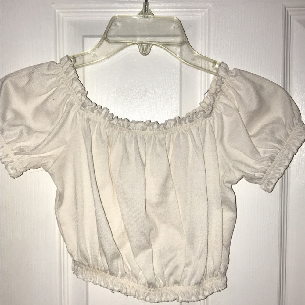 White Croptop